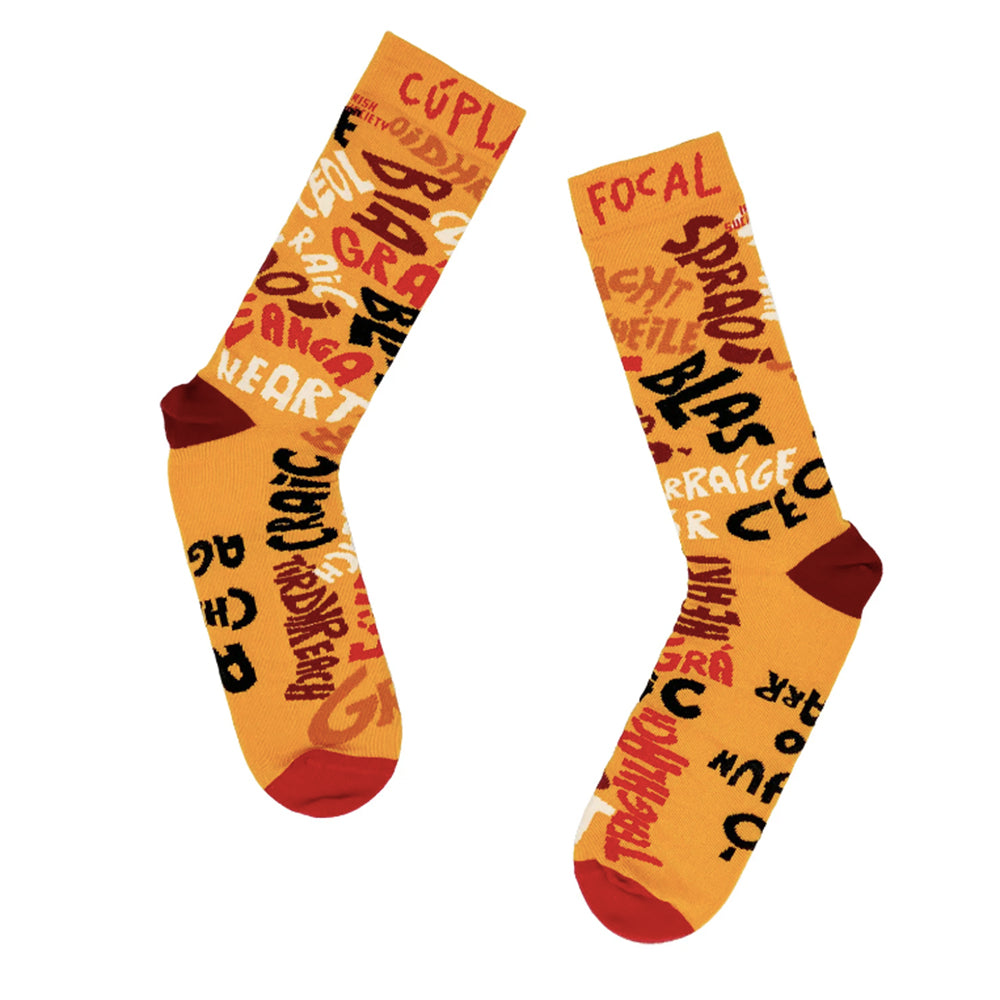 fun colourful 100% cotton irish socks