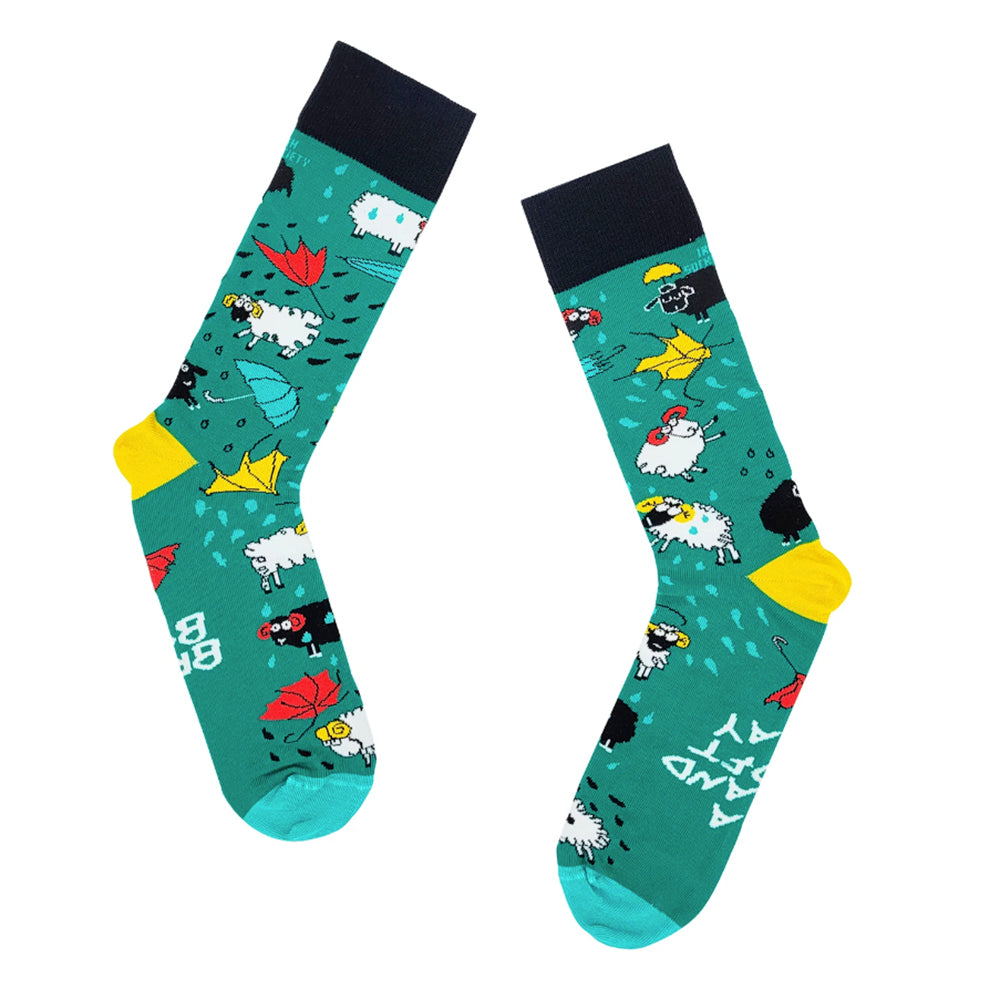 fun colourful 100% cotton irish socks