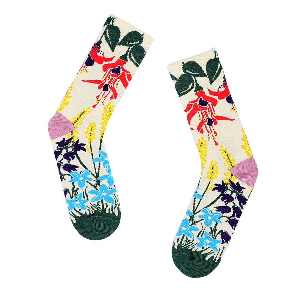 Fun Colorful 100% Cotton Irish Socks