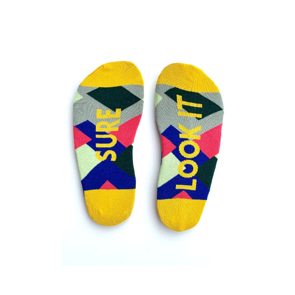 fun colourful 100% cotton irish socks