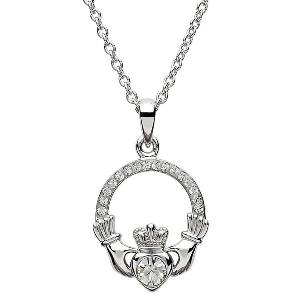 Claddagh necklace square_1245