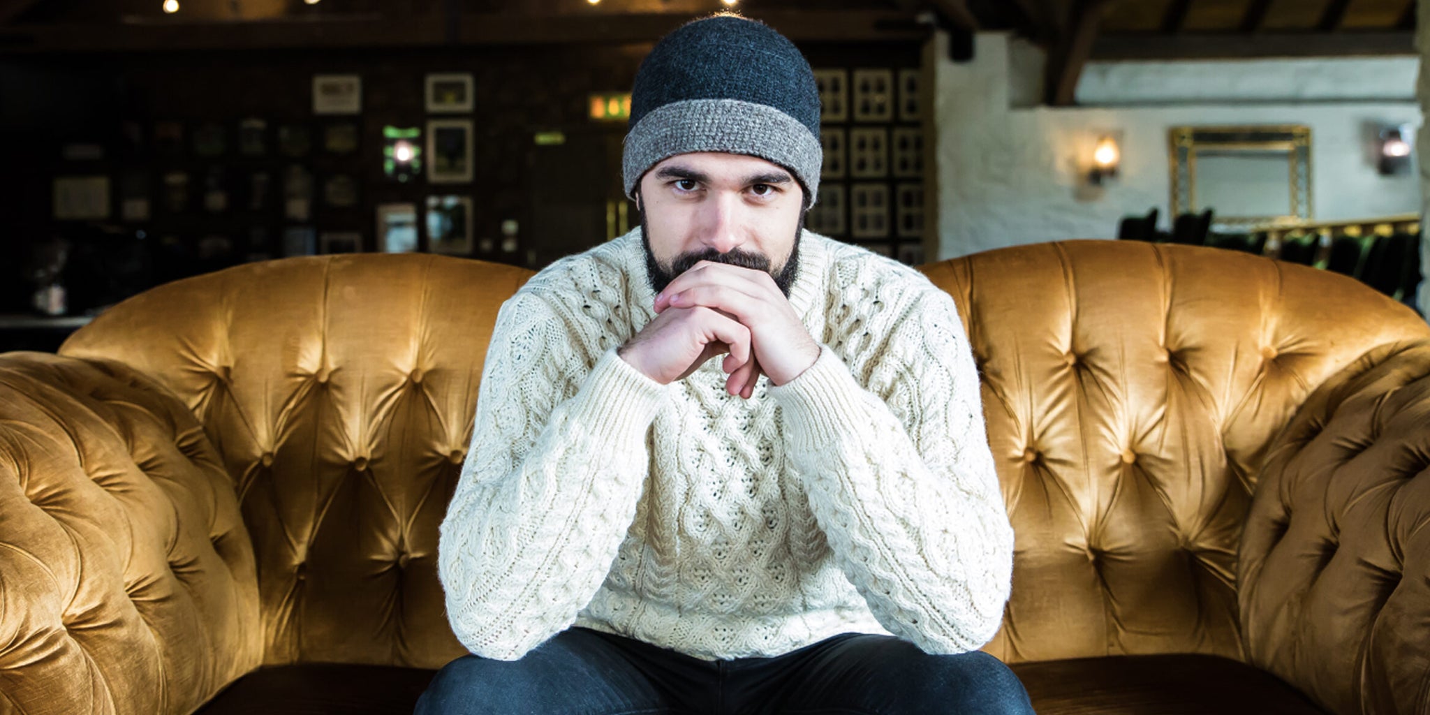 Warm Irish Knitwear Grey Hat