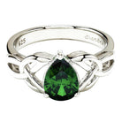 Emerald Ring Irish Celtic Jewellery