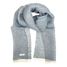 Irish Linen Scarf In Dove
