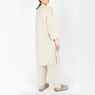 Off white ladies wool cardigan 