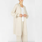 Off white ladies wool cardigan 