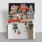 Christmas Card With Toy Train
