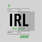 IDH Ireland Flight T-shirt Design