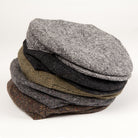 Traditional Irish Tweed Cap (Solid Colour)