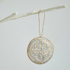 Square Celtic Trinity knot ornament