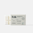 Gather Smokey Fireside & Leather wax melt by Folk