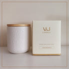 Square Lemongrass Candle by A&J Candles