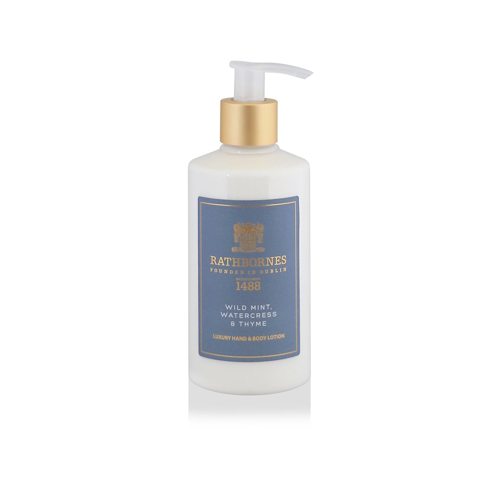 Rathbones Wild Mint Watercress & Thyme Lotion