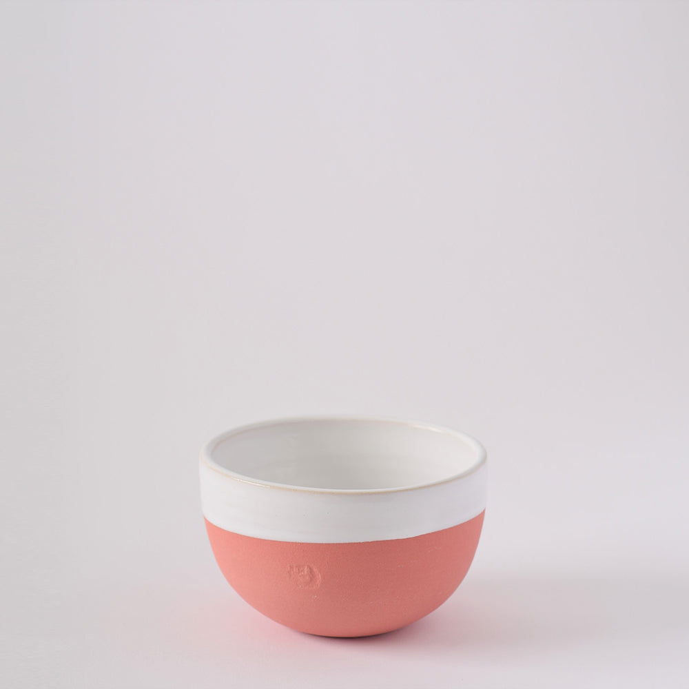Square red bowl