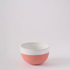 Square red bowl